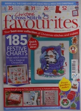 Cross Stitch Favourites magazine Christmas Issue 2025. 185 Festive charts