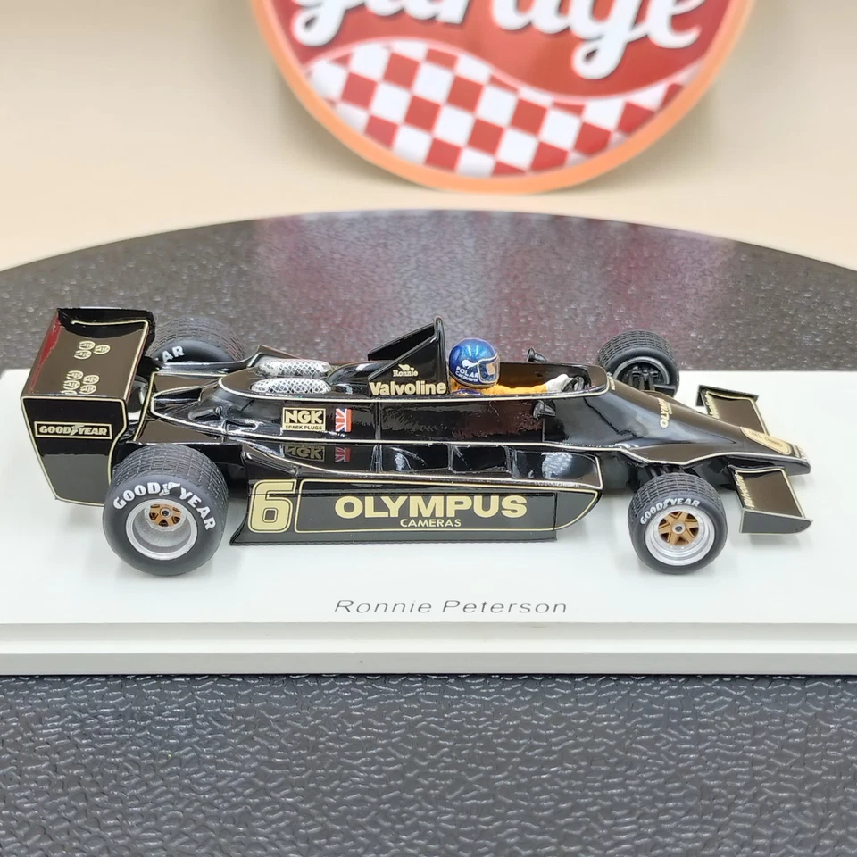 SPARK 1/43 Team Lotus 79 #6 Winner Austria GP 1978 Ronnie Peterson S1849 - Image 4 of 4