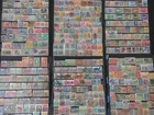 (LOT-BULK 867) 448 old WORLD STAMPS to sort (photo in text)