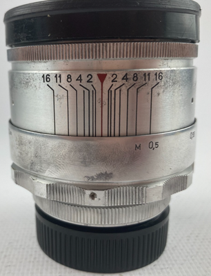 Helios 44 58mm f2 KMZ king of Bokeh CLA 44-2 Lens Silver DSLR M42
