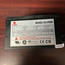 Coolmax Model CU-600B Gaming Power Unit