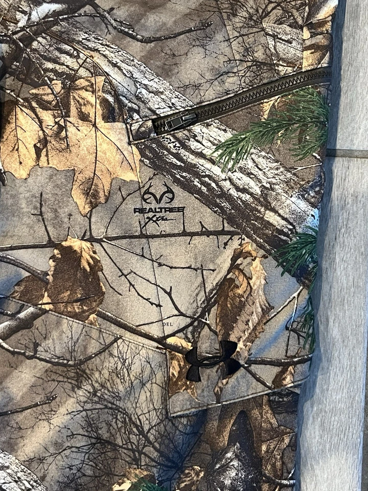 Under Armour UA Storm Camo Pants Men 34x30 True Early Season Kit Forest Realtree - Image 3 of 4