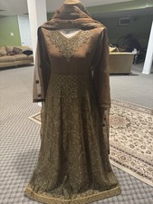 Pakistani Indian Designer Shalwar Kameez Fancy Eid Ramadan Iftaar Party Dress L