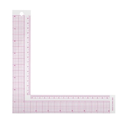 9x MultiPurpose Clothing Ruler Set Cutting Curve Shaped Straightedge Sewing Tail