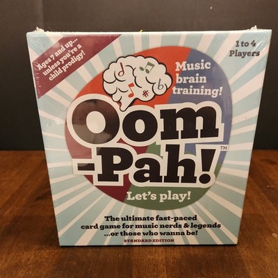 Let's Play OOM-PAH! Music Brain Training Card Game Standard Edition SEALED