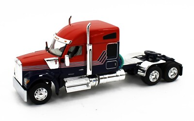 DCP 1:64 *RED & BLUE* Kenworth W990 76