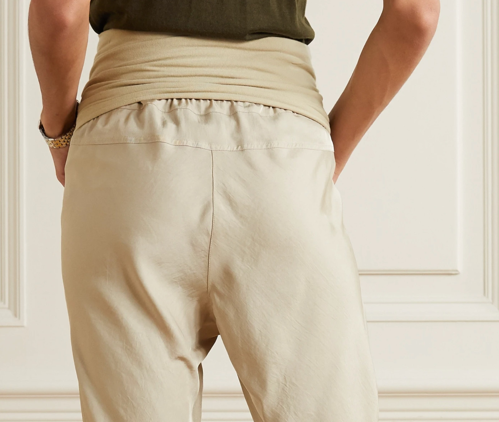 TOM FORD Harem Track Pants - Luxe Twill Joggers IT44 M, Sold Out image 9