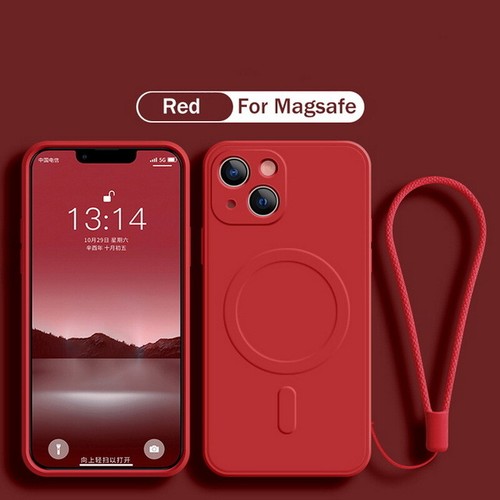 Magnetic Magsafe Silicone Case For iPhone 16 15 14 Pro Max 13 12 11 Phone Cover - Picture 22 of 23