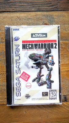 NEW   MechWarrior 2   Sega Saturn Game USA   FACTORY SEALED WATA   MECH WARRIOR