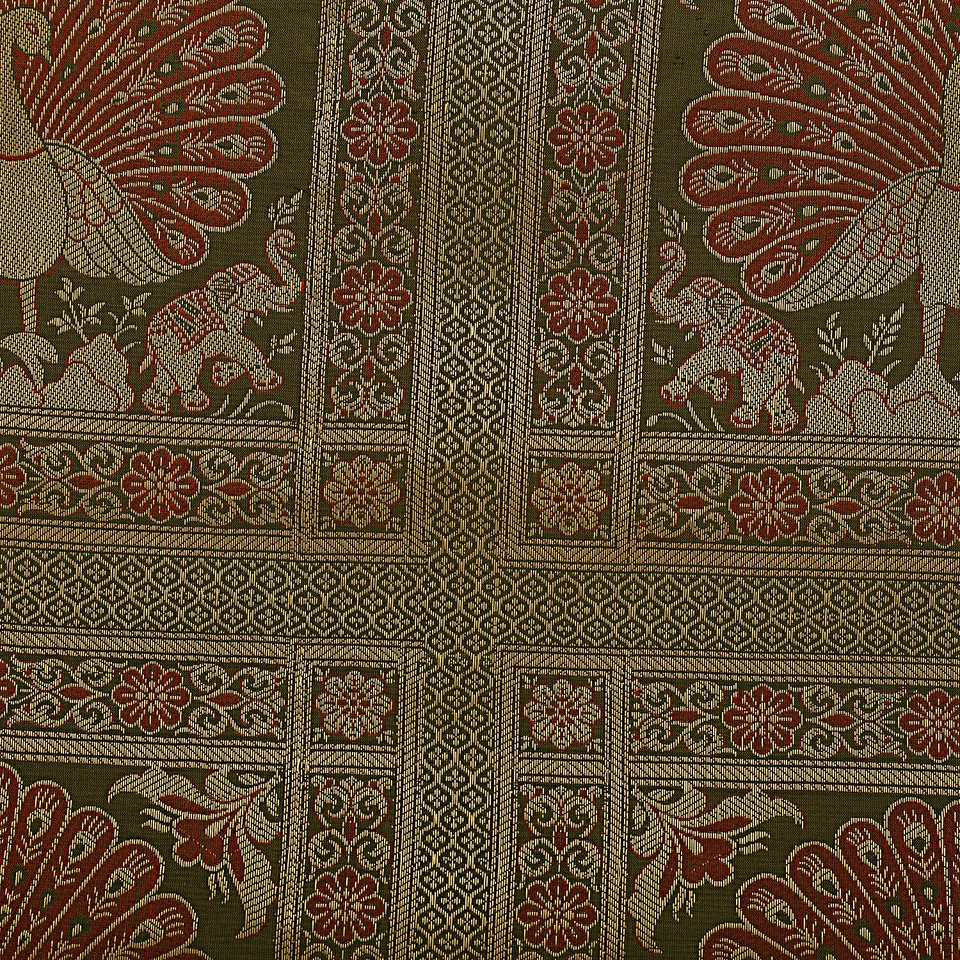 Indien Long Round Pillow Yoga Bolster Massage Green Cylinder Silk Bolster Throw - Image 3 of 3