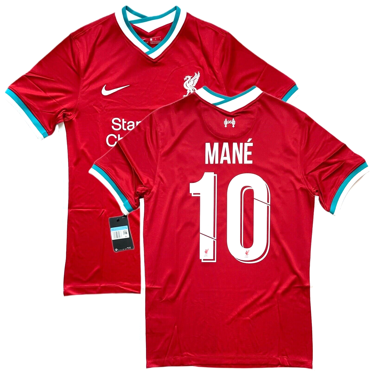 2020/21 Liverpool Home UCL Jersey #10 MANE Medium Nike 2020/21 Liverpool Home UCL Jersey #10 MANE Medium Nike