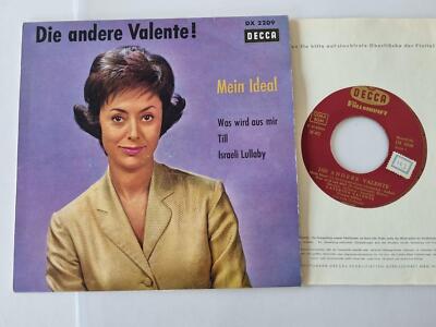 7'' Single Caterina Valente - Die andere Valente!/ Mein Ideal Vinyl EP Germany