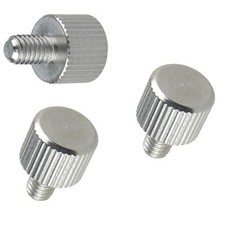 M4 x 6mm Toolless Thumb Screw Stainless Steel NEW