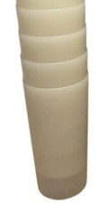 Set Of 4 Clear Plastic Tumblers 20 oz