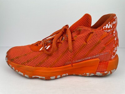 Adidas Dame I Am My Own Fan Basketball FY424 Orange Mens Size