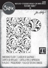New Sizzix Vault Flourish ML Embossing folder #666868 Retail $12.99 by Tim Holtz