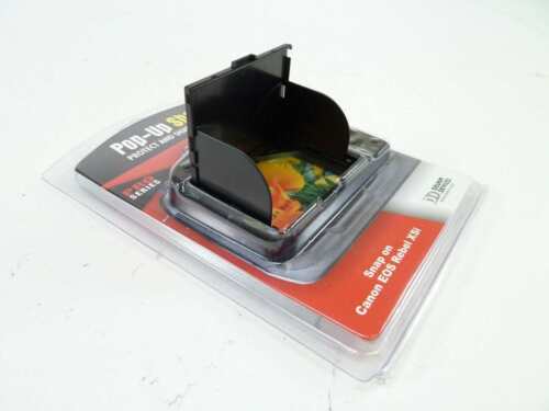 Delkin Snap-On Pop-Up Shade for Canon EOS Rebel XSi - New in Packaging! - Picture 1 of 3