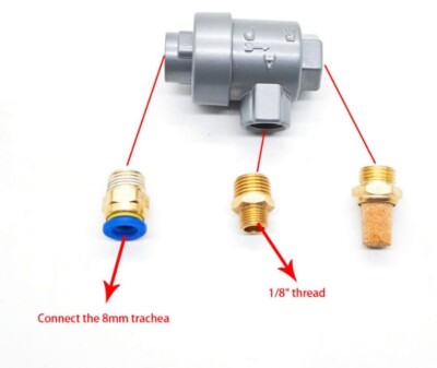 Tire Changer Machine Quick Exhaust Valve Bead Breaker Release Dump Metal Valve