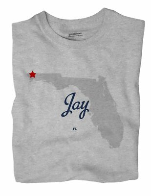 Jay Florida FL T-Shirt MAP