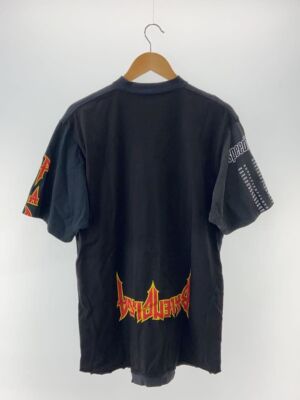 【BALENCIAGA】Men Tops BALENCIAGA T SHIRT L COTTON BLACK 21 YEARS SPEEDHUNTERS UP