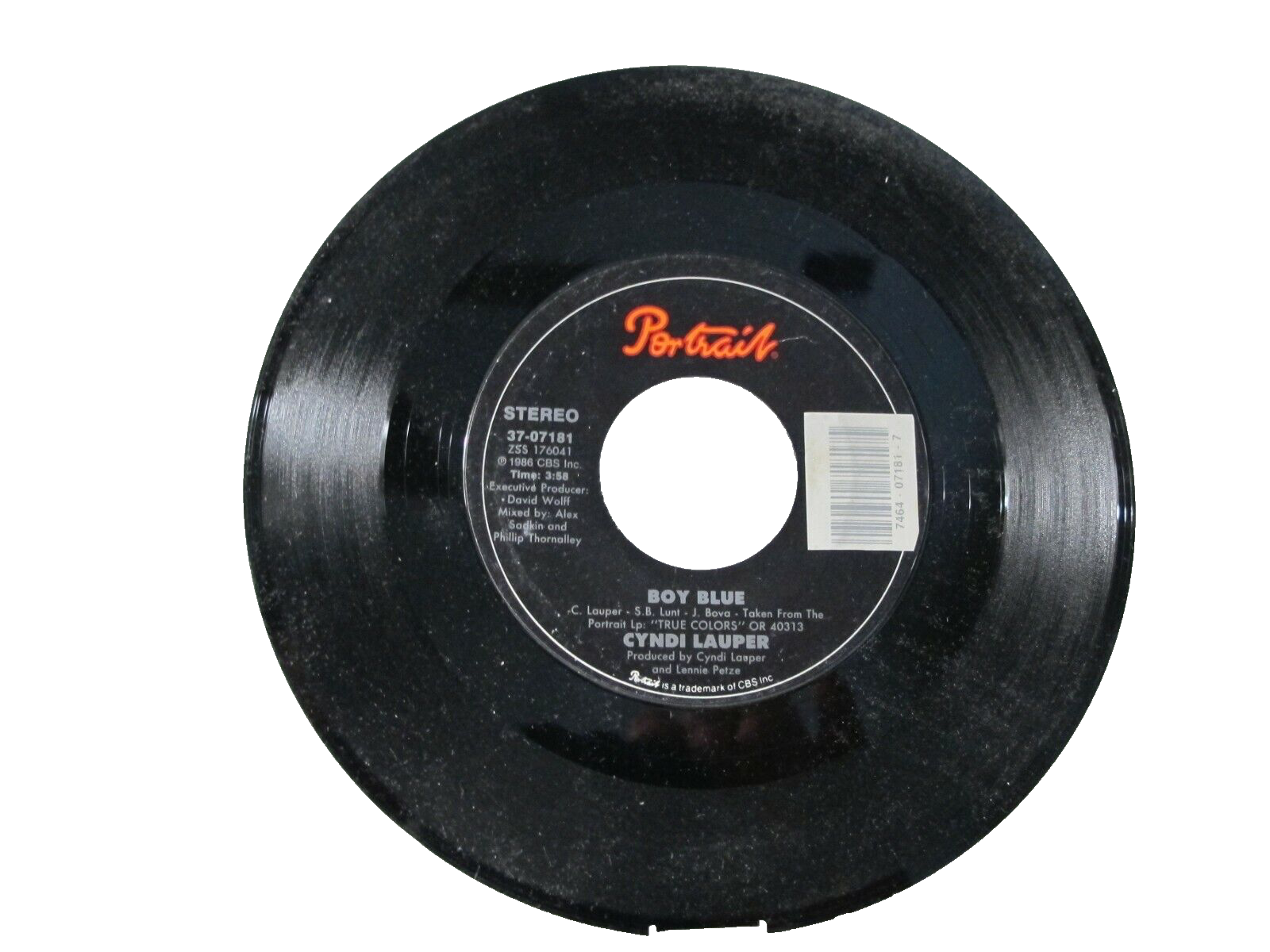 45 RECORD CYNDI LAUPER BOY BLUE eBay