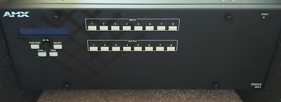 AMX Enova DGX 8 Enclosure DGX8-ENC Media Switcher FG1060-08 - 8x8 -NEW (No cord)