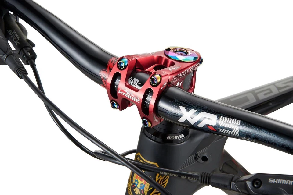 KRSEC Bicycle Stem 50mm Aluminum Alloy Short Stem MTB DH AM XC Bike Stems 31.8mm - Image 4 of 4