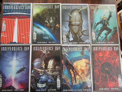Independence Day 1-5 Full Set With Variants Titan Comics