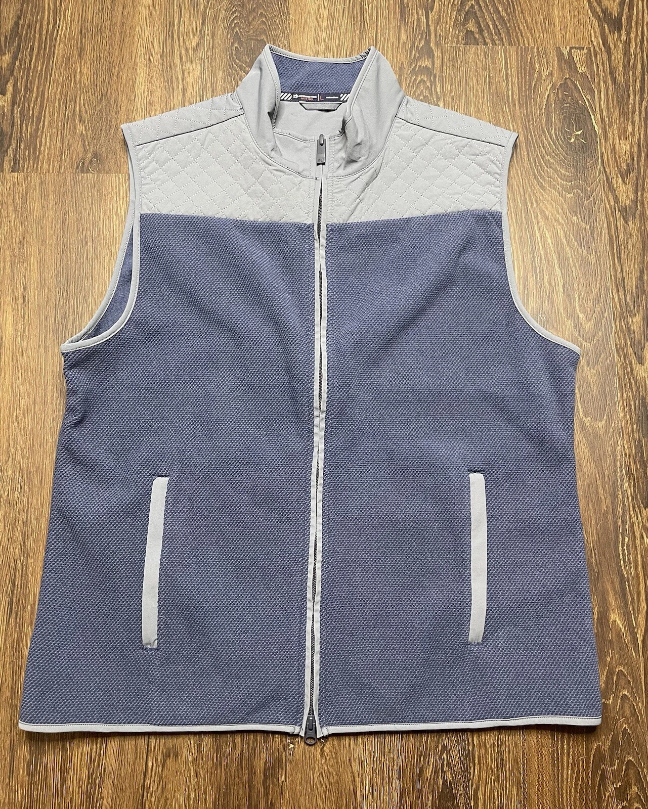 Southern Tide Vest Mens Large Tide To Trail Outdoors Hiking Full Zip
