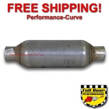 2.5 Performance Exhaust Muffler - 2 Chamber - 5 Round - Aggressive - Full Boar