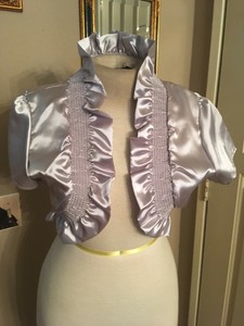 bolero jacket with collar