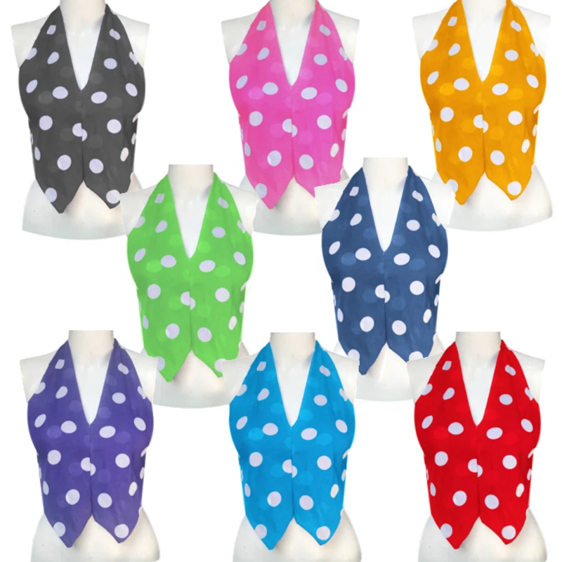 Girl Boys Duet SKIRT or Waistcoat POLKA DOT ROCK n ROLL 50s Theatre COSTUME UK - Image 2 of 3