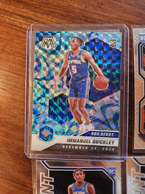 Immanuel Quickley Prizm RC Auto ルーキー NBA Immanuel Quickley Prizm RC Auto ルーキー NBA