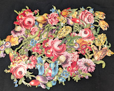 Anna Griffin 20 Pc. FLORAL ENGRAVINGS Embellishments Larger Size  98