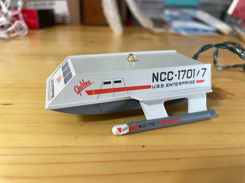 Hallmark Keepsake Shuttlecraft Galileo ornament