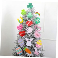 Pcs Valentine's Day Heart Tree Ornaments St. Patrick's Day Shamrock 36 Lovely