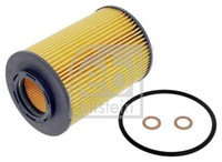 Febi Bilstein ÖLfilter 184412 Filtereinsatz FüR Hyundai Tucson Jm Santa FÉ 2 Cm