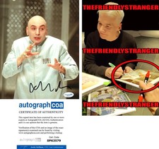Mike Myers signed "DR. EVIL" 8x10 Photo EXACT PROOF c Austin Powers ACOA COA