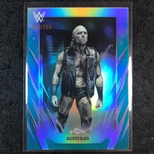 2026 Topps Chrome WWE ALEISTER BLACK Base Aqua /199 #28