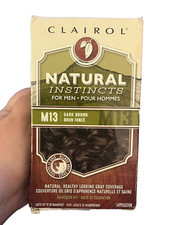 Clairol Natural Instincts Semi-Permanent Hair Color Kit Men M13 DB- Discontinued
