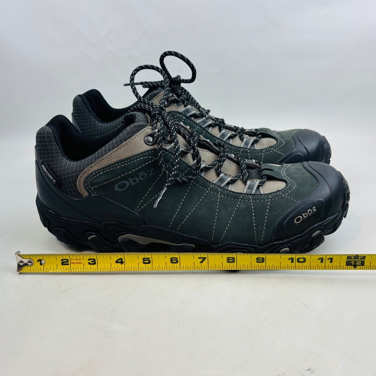Oboz Bridger Low Hiking Boot Mens 9.5 Dark Shadow Waterproof Trail Shoes 22701 Oboz Bridger Low Hiking Boot Mens 11.5 Dark Shadow  main image 4