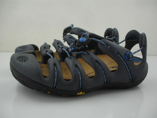 Men's 8 M Mion Keen Current 99068 Gray Sandals Water Shoes Hybrid Hiking Lace-Up