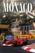 MONACO RACECAR F1 24x36 POSTER WALL ART CAR LOVER GIFT ICONIC SPORT CAR RACING!!