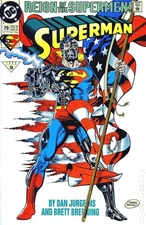 Superman #79 NM 1993 Stock Image