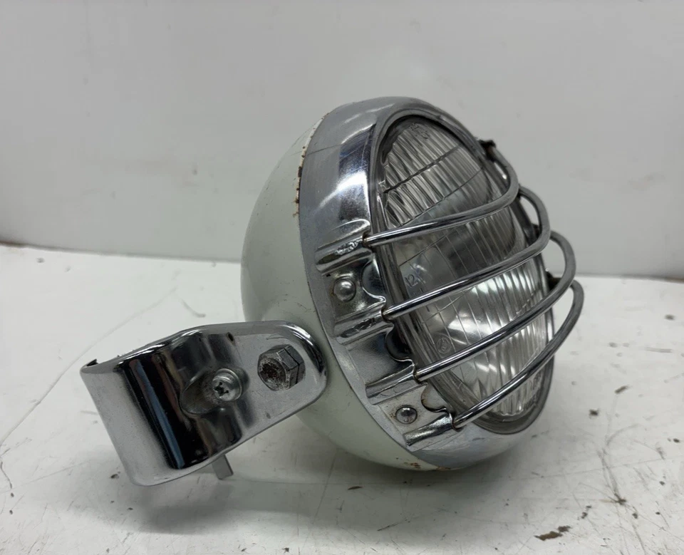 OEM Yamaha luz principal con horquilla orejas bombilla carcasa anillo borde TY 175 250 TT500 Foto 2 de 4