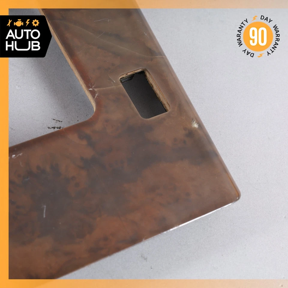 90-02 Mercedes R129 SL500 300SL SL600 consola central bisel madera OEM Foto 3 de 4