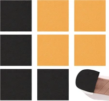 8Pcs High Heel Repair Patches Rubber Sole Protectors Non Slip Heel Caps for Shoe