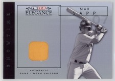 2007 Max Sapp Tristar Elegance Showtime Game-Used Relic   RC     #ST-MS (F476)