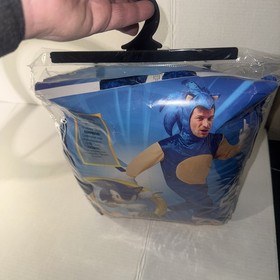 SONIC THE HEDGEHOG HALLOWEEN COSPLAY COSTUME ONE SIZE ADULT RUBIES NEW L 