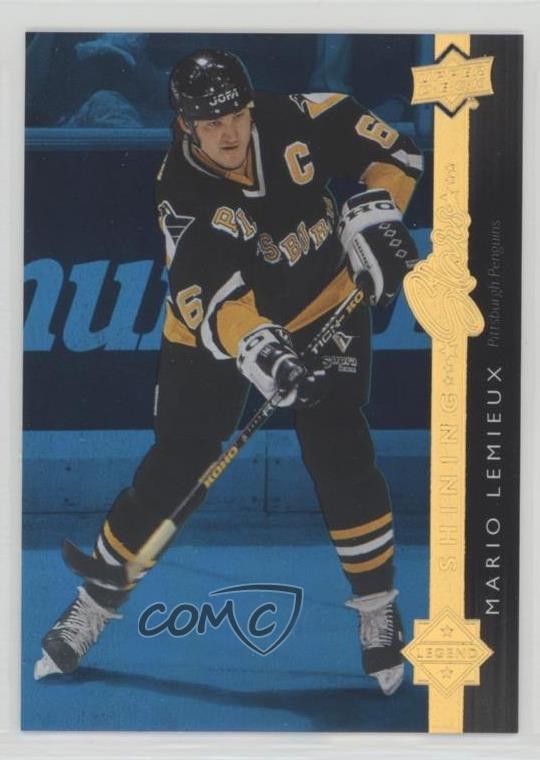 2014-15 Upper Deck Shining Stars Royal Blue Mario Lemieux #SS-50 HOF 03uh